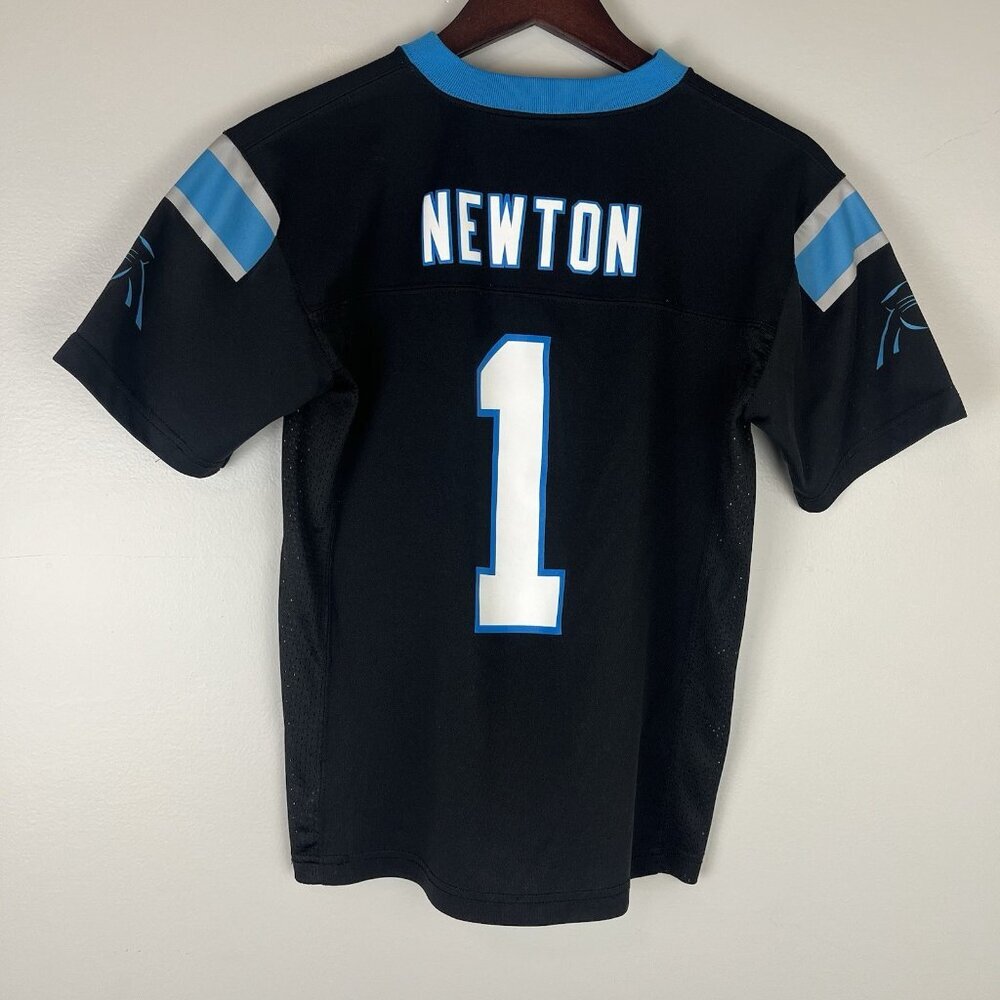 NFL Team Apparel Cam Newton Carolina Panthers Jersey Youth Size M (10-12) - Picture 2 of 6